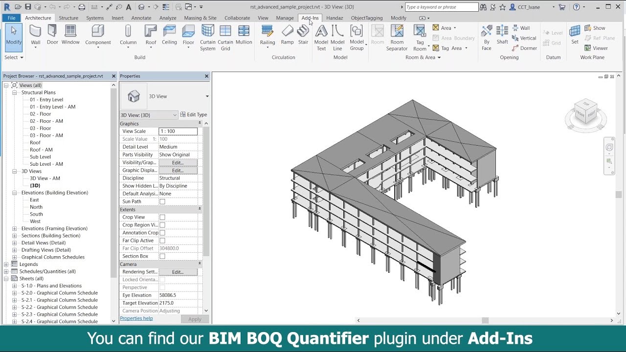 BIM BOQ Quantifier for Autodesk&reg; Revit&reg;
