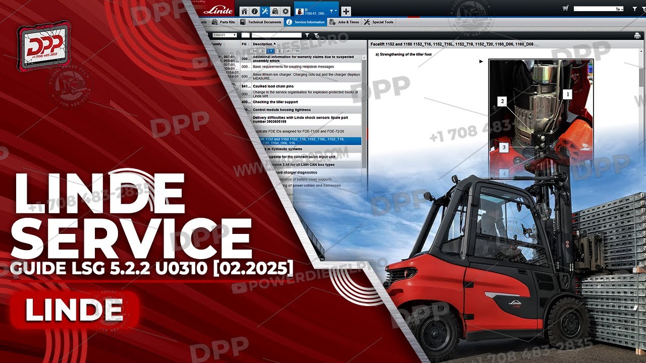LEARN HOW TO INSTALL LINDE SERVICE GUIDE LSG 5.2.2 U0310 [02.2025] IN LESS THAN 2 MINUTES
