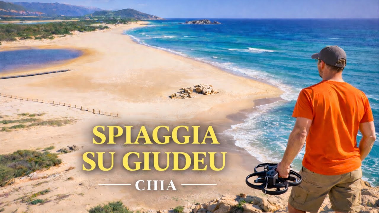 Ep. [ 6 ]Spiaggia Su Giudeu (Chia) 🌊 | FPV Drone 4K in Sardegna World