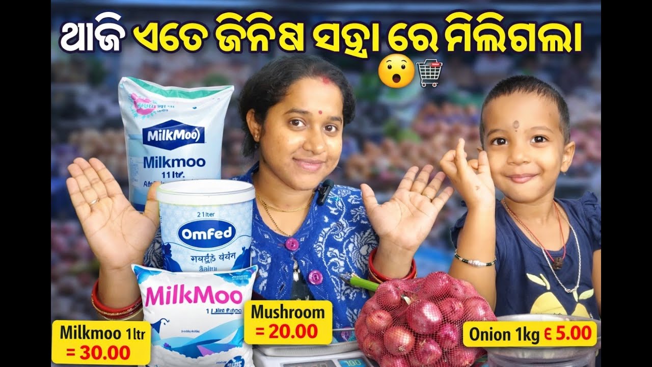 ଆଜି ଅଳ୍ପ ଟଙ୍କାରେ ଏତେ ସବୁ ସାମଗ୍ରୀ! 😲🛍️ | Odia Daily Vlog #viral #vlog #odiavlog