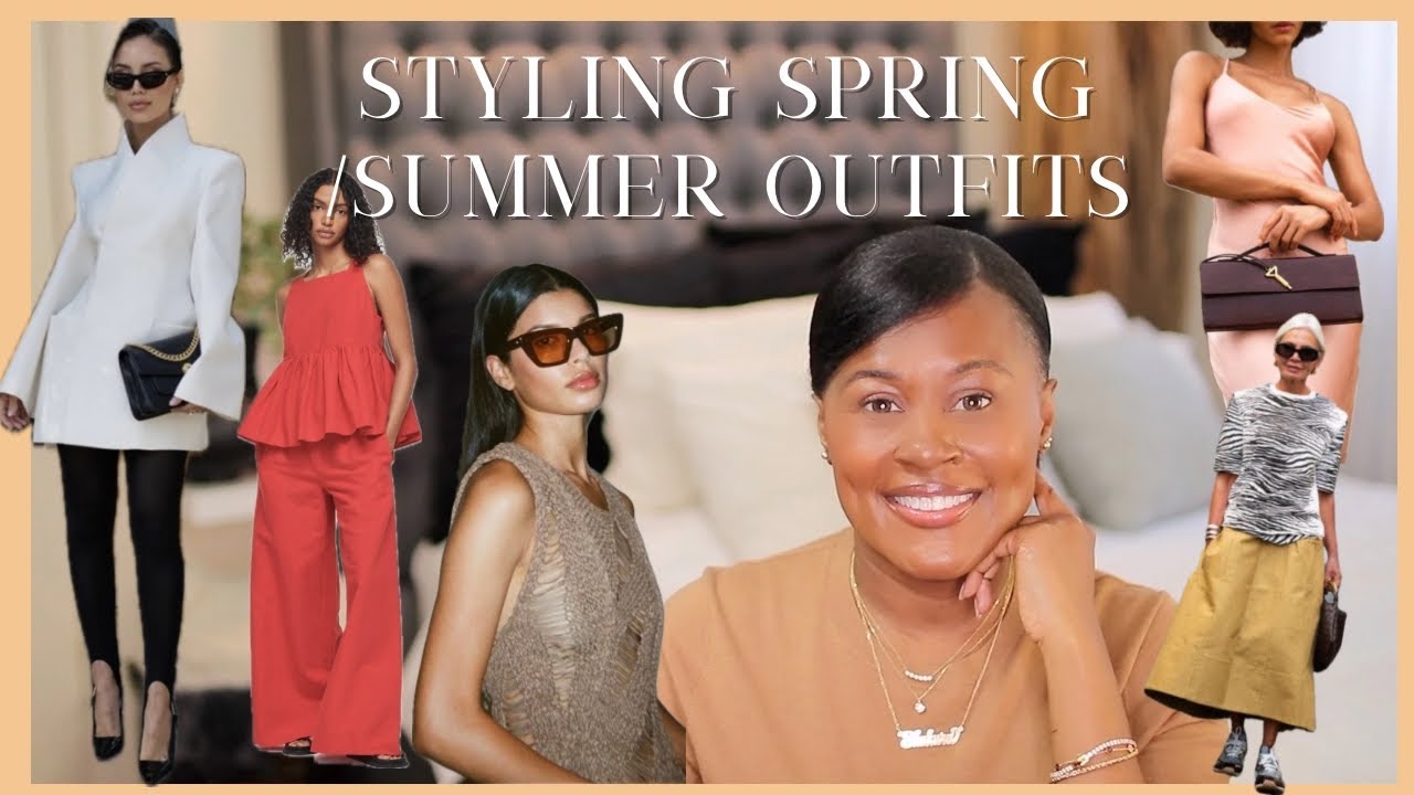 Styling Spring/Summer Outfits| My Fav Influencers | Fashion Finds | Monthly R.E.P.O.R.T.