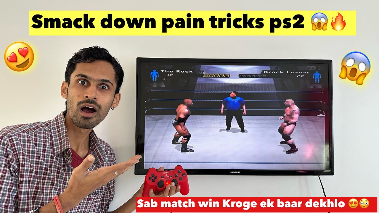 Smack down pain smack tricks ps2 
