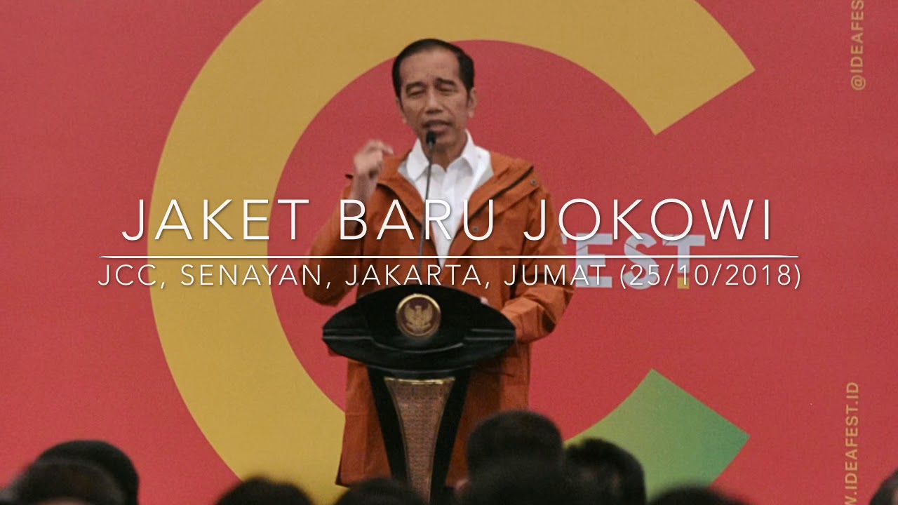 Jaket Baru Jokowi...