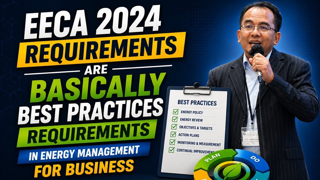 EECA 2024 Requirements Are Basically Best Practices Requirements in Energy Management for Business 