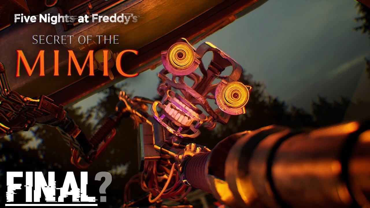 MIMIC WANTS ITS DOOR DASH! | Five Nights At Freddy's: Secret of The Mimic - FINAL