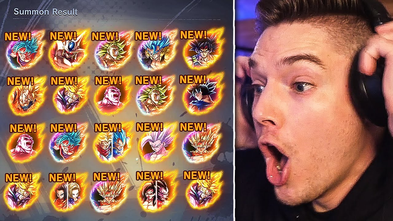Я только что вытащил все Ultra и Legends Limited в Dragon Ball Legends!