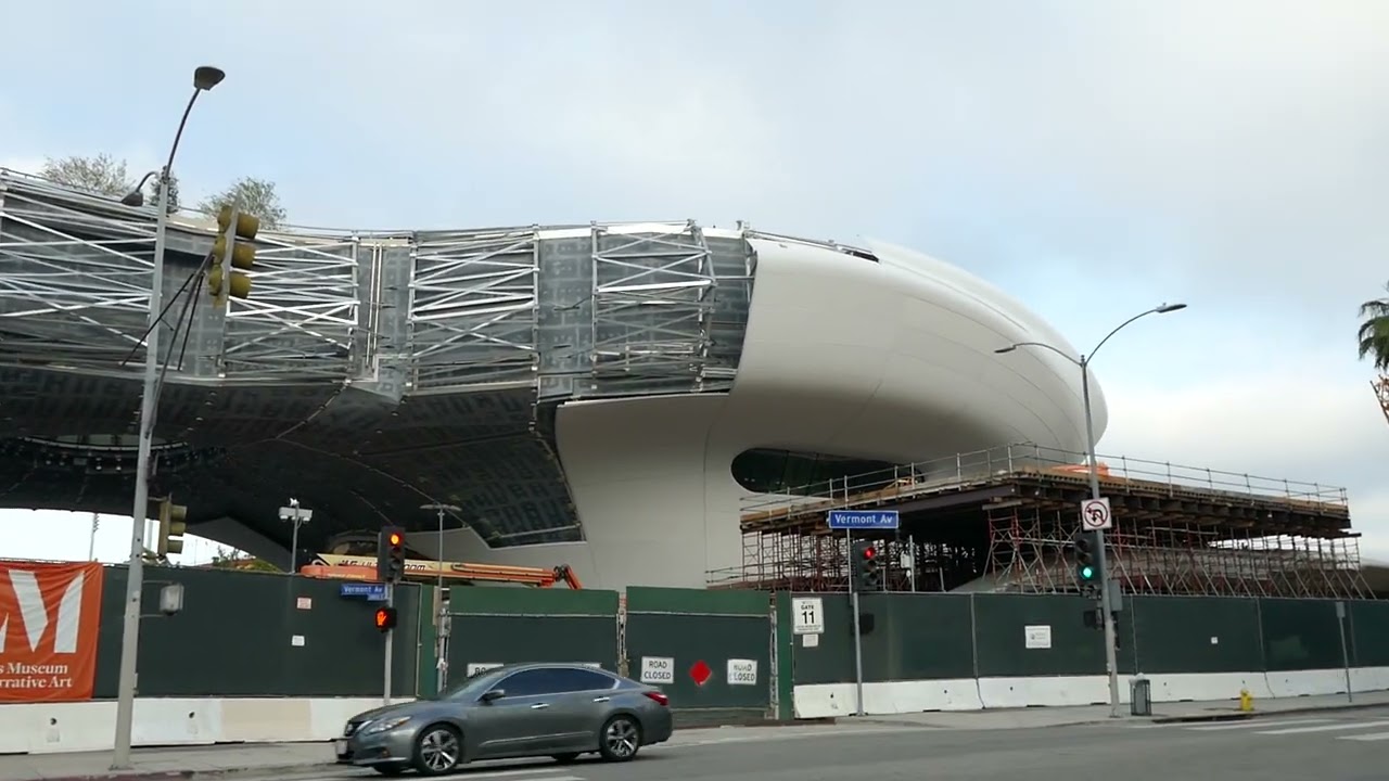 Lucas Museum of Narrative Art Los Angeles California USA June 17, 2023 George Lucas Museum Open 2025