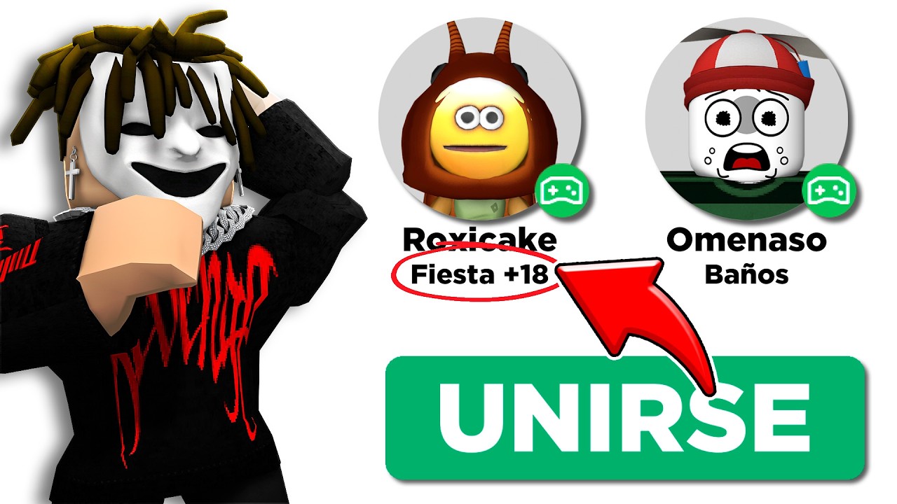 ME UNÍ a mis AMIGOS en Roblox y ENTRE a sus JUEGOS TURBIOS