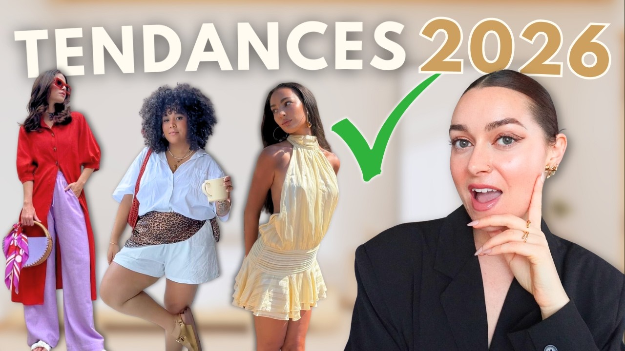 TENDANCES 2026 que j’ADORE 😍 (et qui sont vraiment portables !)