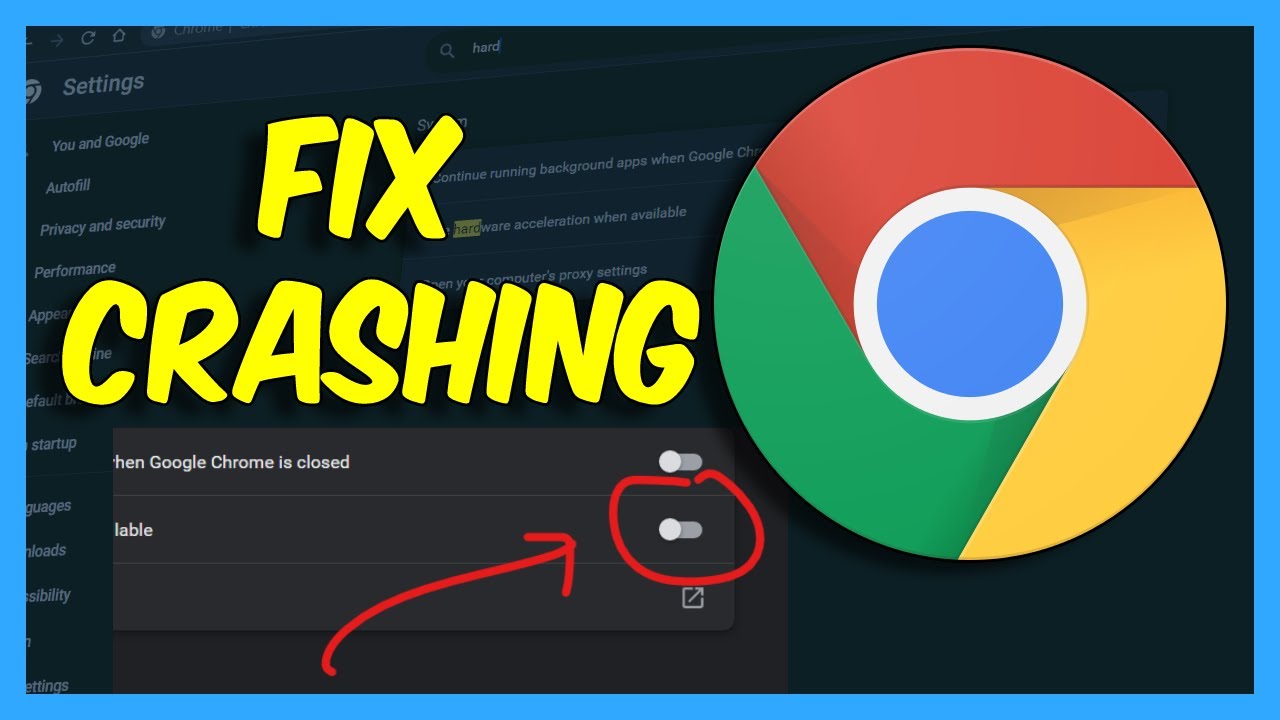 Как исправить сбой в Chrome &mdash; полное руководство