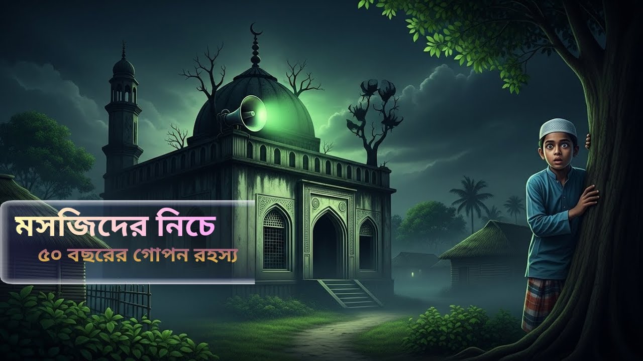 ৫০ বছরের অদ্ভুত রহস্য উন্মোচন! গ্রামের মসজিদে কার কণ্ঠ? |