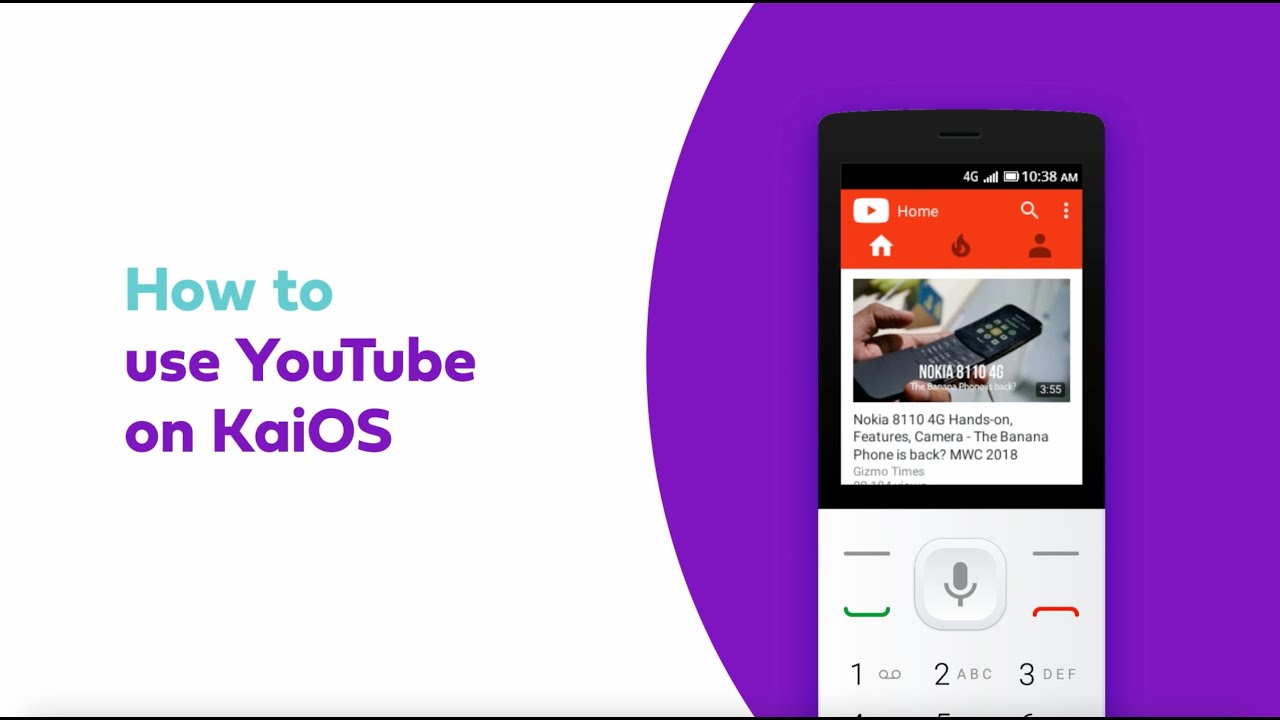 How to use YouTube on KaiOS (no audio)