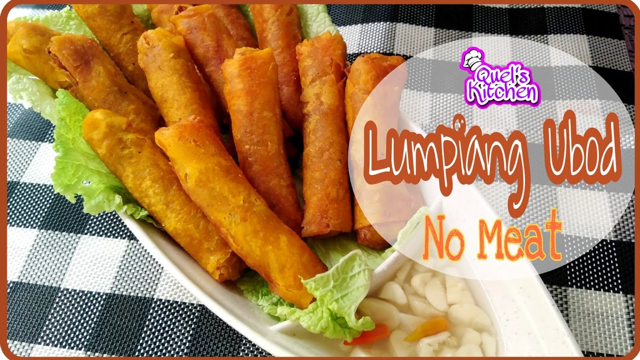 LUMPIANG UBOD /NO MEAT LUMPIA