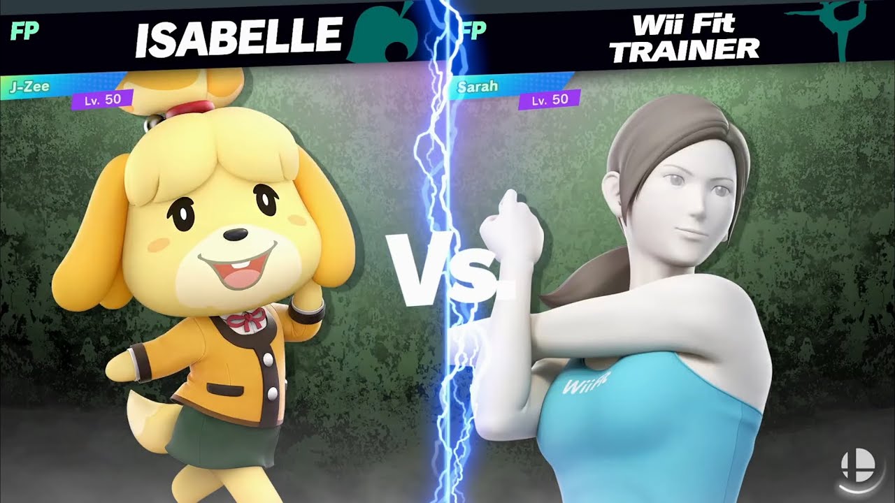 Amiibo Battles: Isabelle vs Wii Fit Trainer (J-Zee vs Sarah)