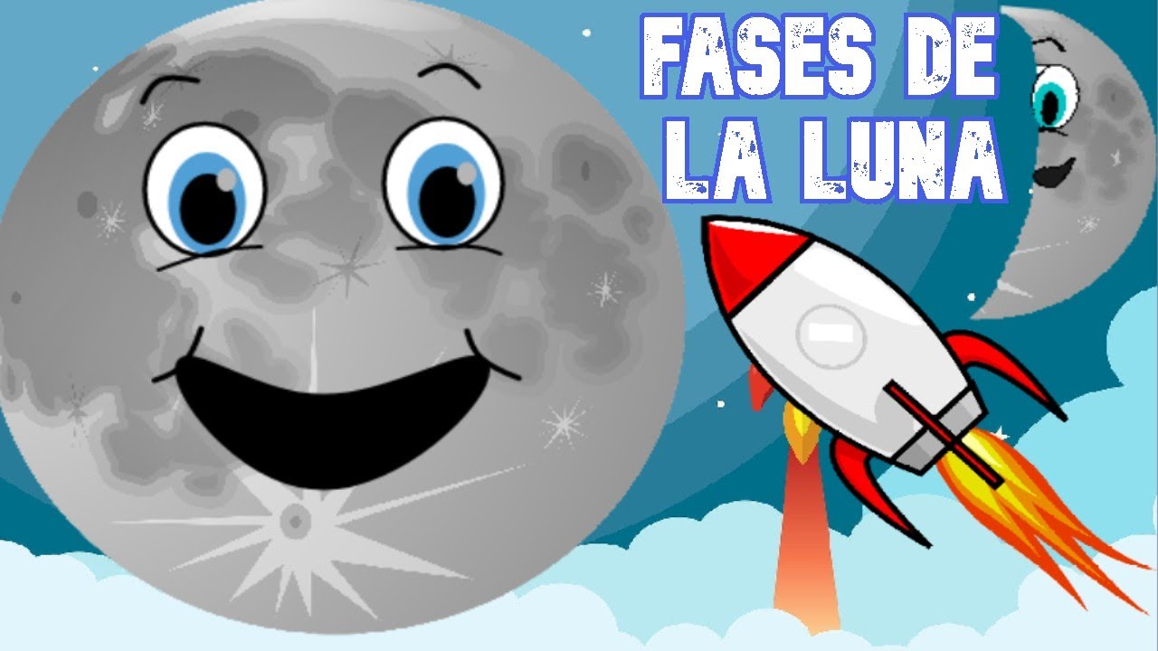 FASES DE LA LUNA PARA NIÑOS 🌜🌜🌙 vídeos educativos para niños 🌍🤔