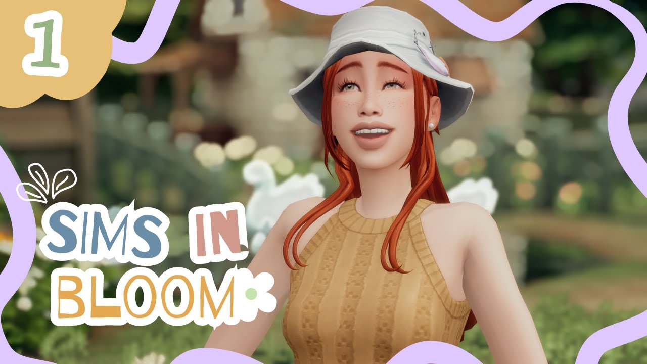 Эпизод O1┊Назад в старый коттедж бабушки 👵 | The Sims 4 | Sims in Bloom: Legacy Challenge