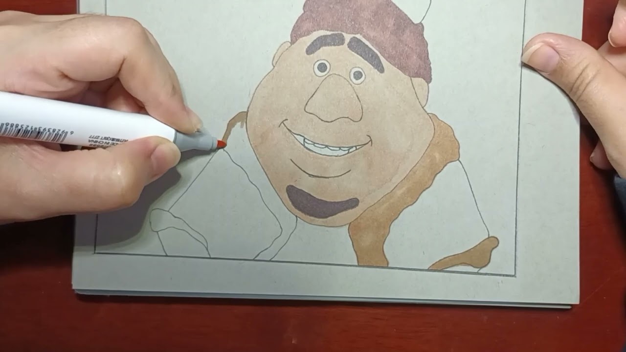 drawing fananees #ramadan رسم فنانيس السمين #رمضان