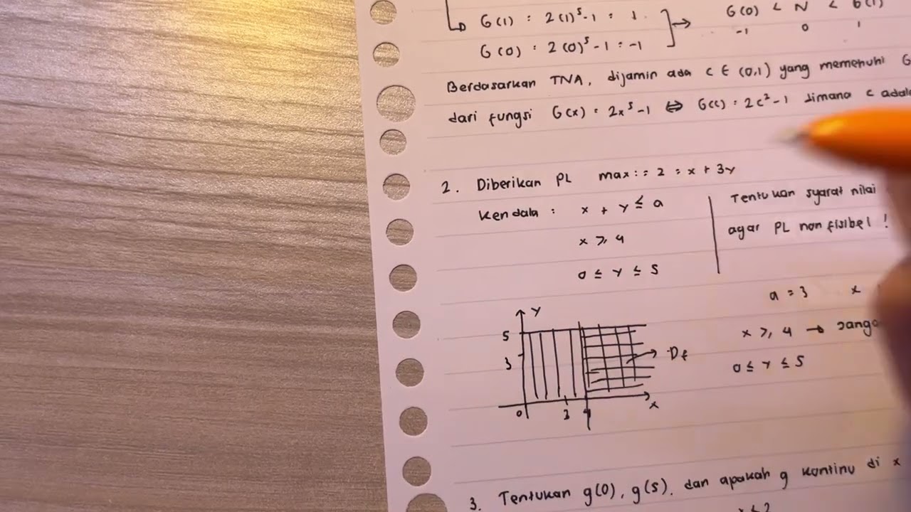 Persiapan Kuis Matematika 1 (Part 1) #Bismillah100