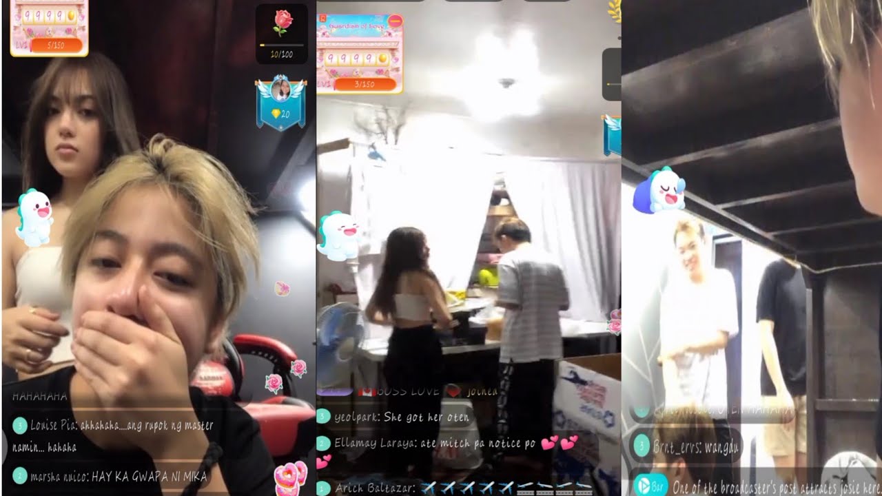 MIKA KAYAKAP SI H2❤| MIKA SALAMANCA ,H2WO ,MITCH LINGAT BIGO LIVE