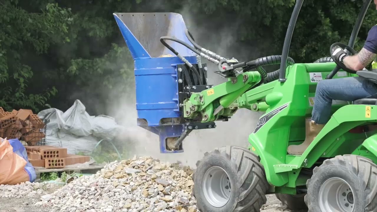 The Cone Crusher Bucket works on many different machines