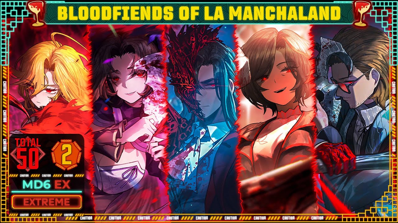 Bloodfiends of La Manchaland - MD6E Team 50 Adv. (2/4 Hidden Boss) [Limbus Company]