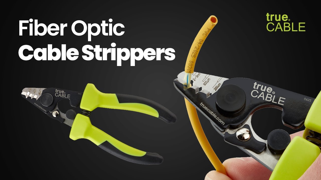 Инструмент для зачистки оптоволоконных кабелей trueCABLE: незаменимый инструмент для монтажа опто...