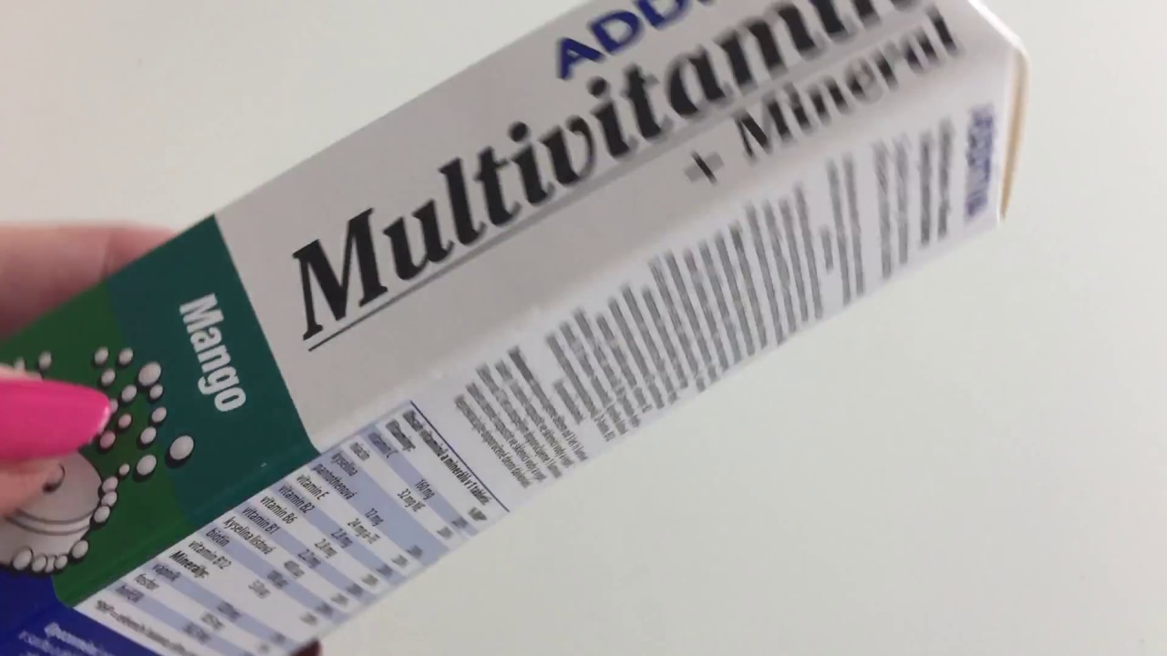 Купить Additiva мультивит.+минералы 20таб. манго