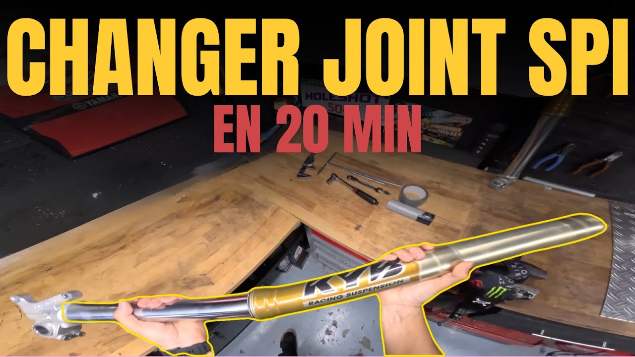 COMMENT CHANGER UN JOINT SPI DE FOURCHE MOTO