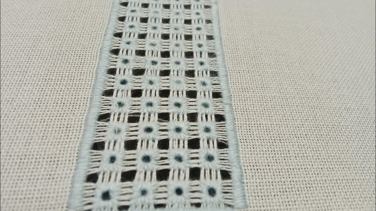 Drawn Thread Embroidery Tutorial | Creating Simple yet Eye Catching Squares