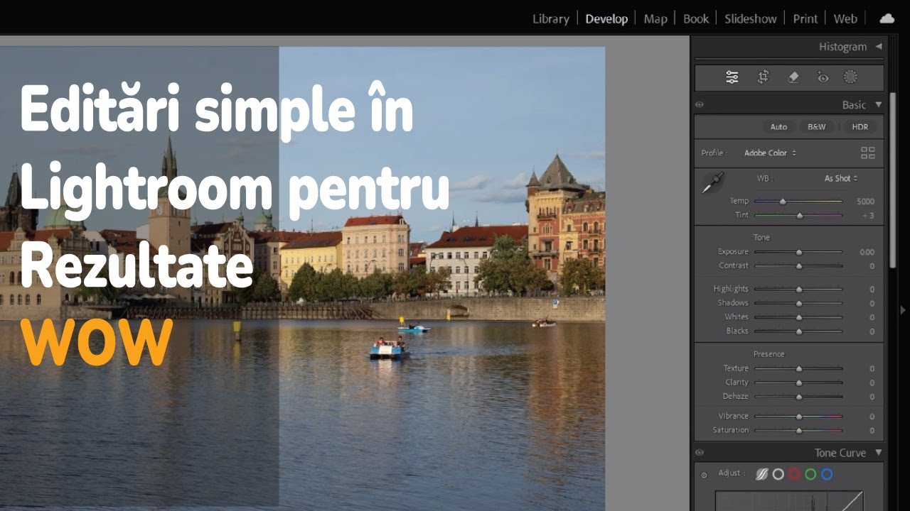 Lightroom pentru incepatori. Cum editez eu fotografiile!