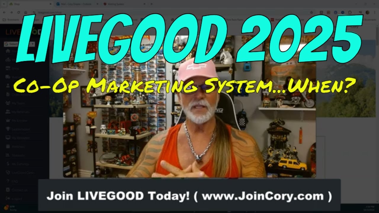 LIVEGOOD 2025: Finally! Marketing System, Co-Op Release Date