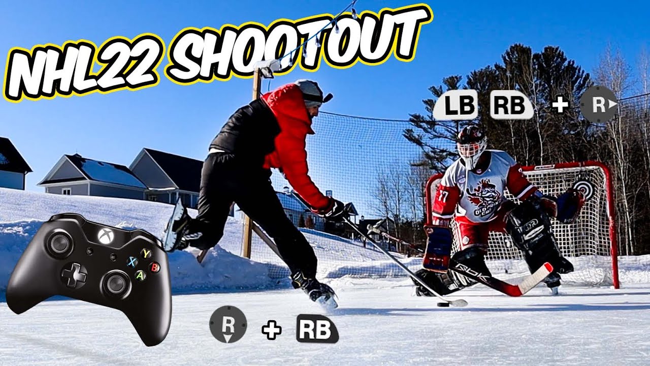 NHL 22 Shootout, но в реальной жизни