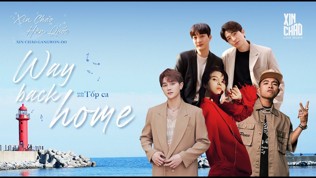 Way Back Home - Vũ Cát Tường, Phúc Bồ, Roy Nguyễn & HoonDoo | Live at XC Hàn Quốc - XC Gangwon-do