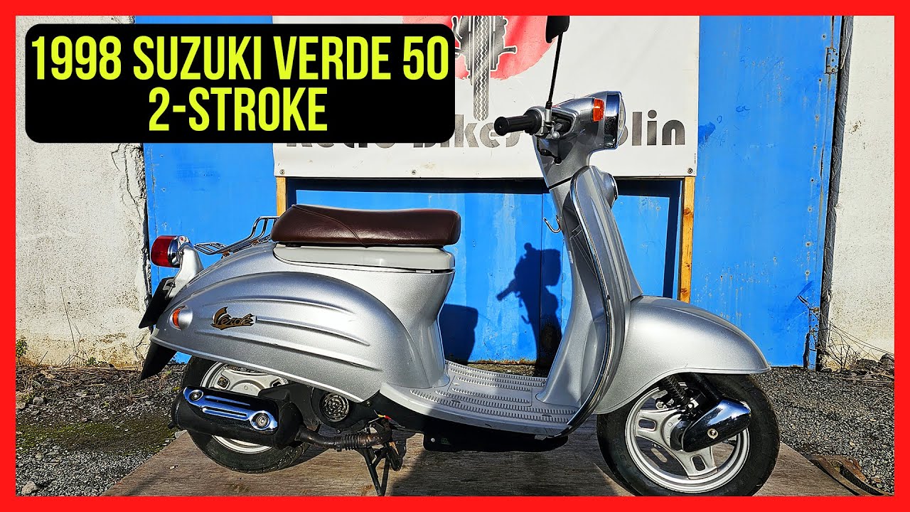 1998 Suzuki Verde 50 2-Stroke | Vintage 2-Wheel Powerhouse Review