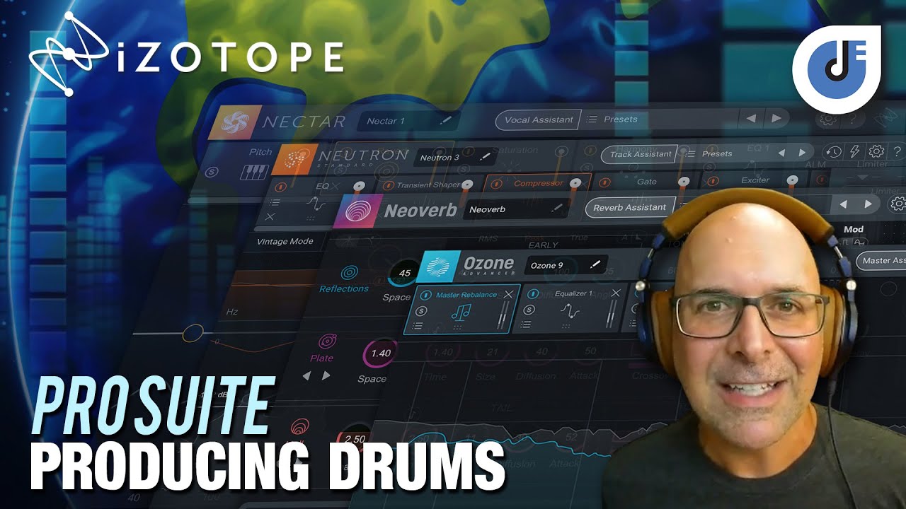 IMSTA FESTA Online 2021 | iZotope - Producing Drums | Carlo Libertini
