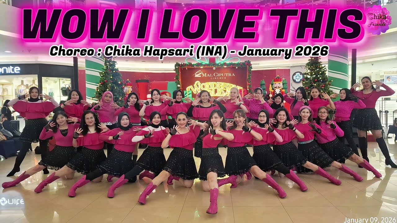 WOW I LOVE THIS | Line Dance | Choreo : Chika Hapsari | Demo by MCC Class | 