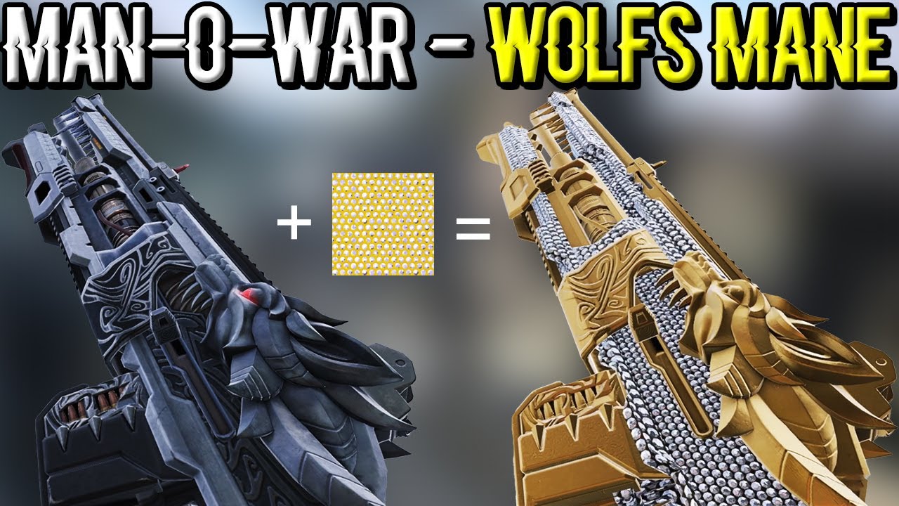 MAN-O-WAR WOLFS MANE BLUEPRINT WITH DIAMOND CAMO GAMEPLAY in CALL OF DUTY MOBILE | COD MOBILE