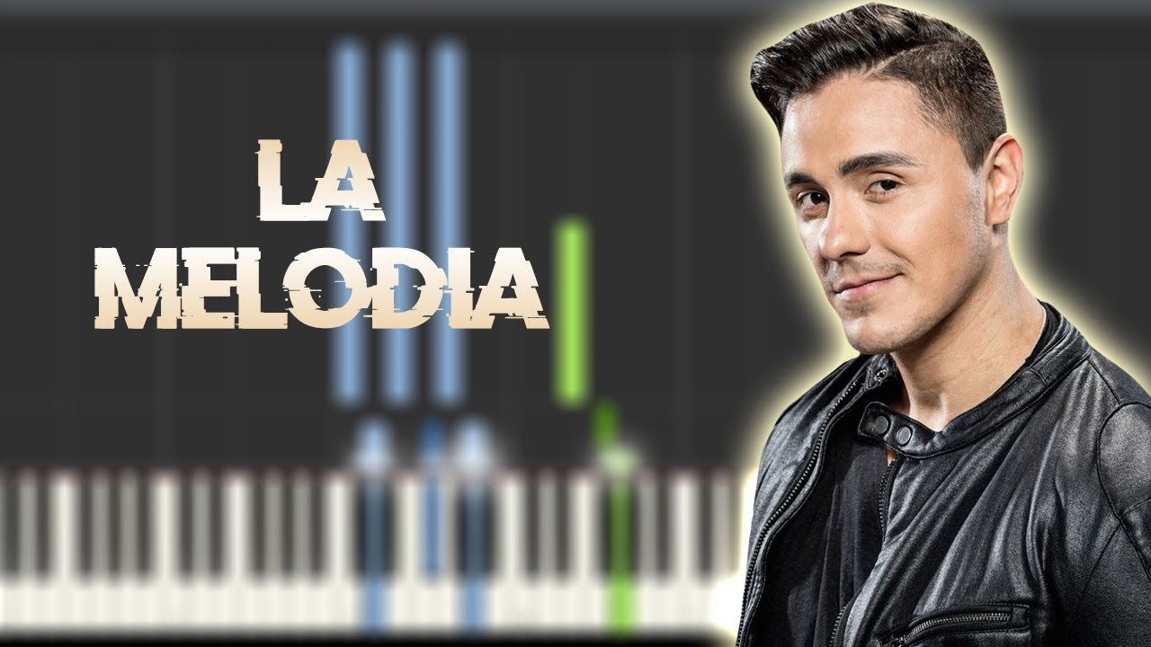 Joey Montana - La melodía | Instrumental Piano Tutorial / Partitura / Karaoke / MIDI