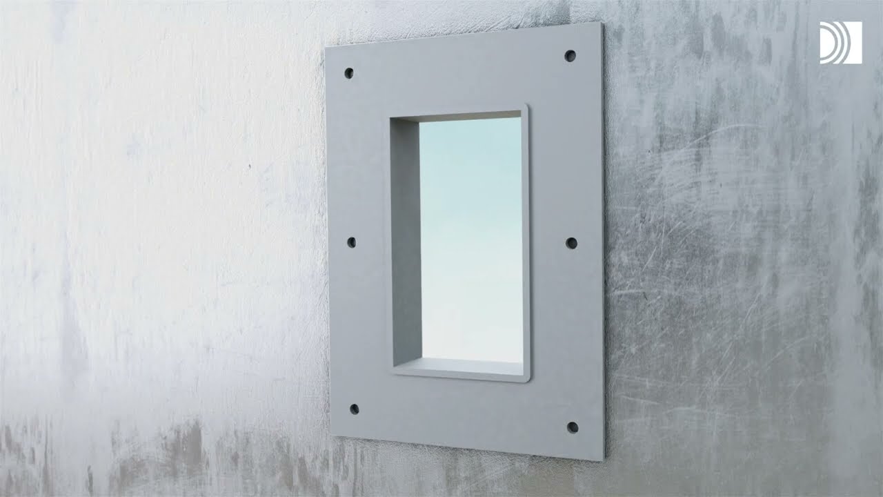 Attach your Roxtec frame – in steel