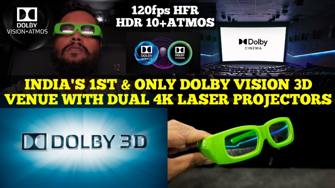 🔥😱  Mindblowing Brightest 3D at India's 1st Dolby Cinemas Experience City Pride Kharadi Pune