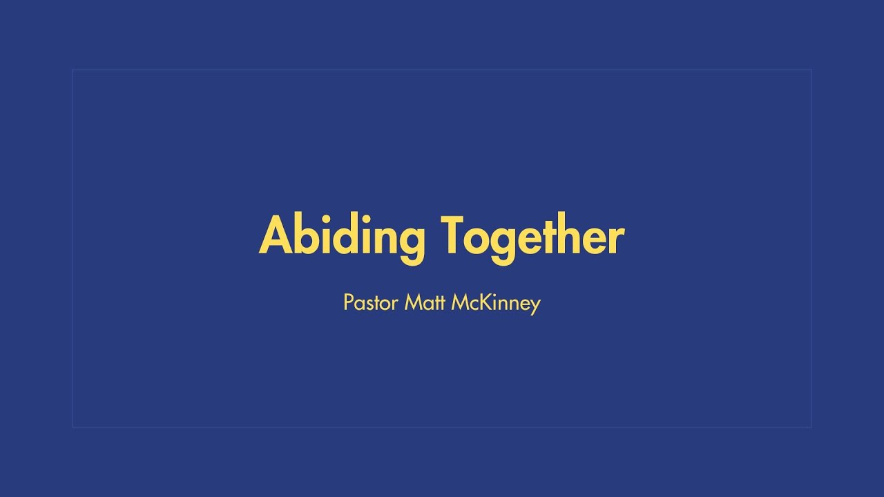 Abiding Together with ELCA (December 2)