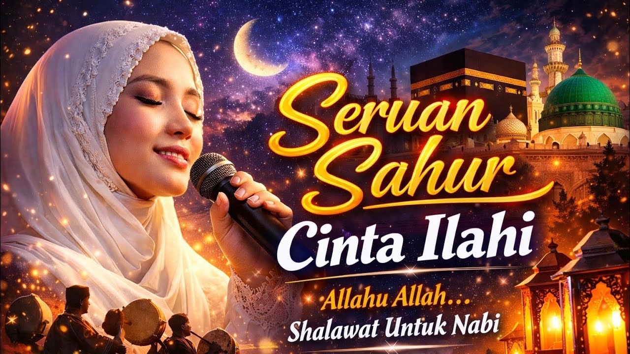 Seruan Sahur Cinta Ilahi 🌙 Allahu Allah | Shalawat Untuk Nabi Menyentuh Hati