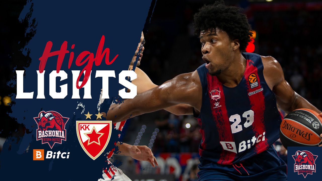 RS10. Highlights - Bitci Baskonia 🆚 Estrella Roja  (93-74)