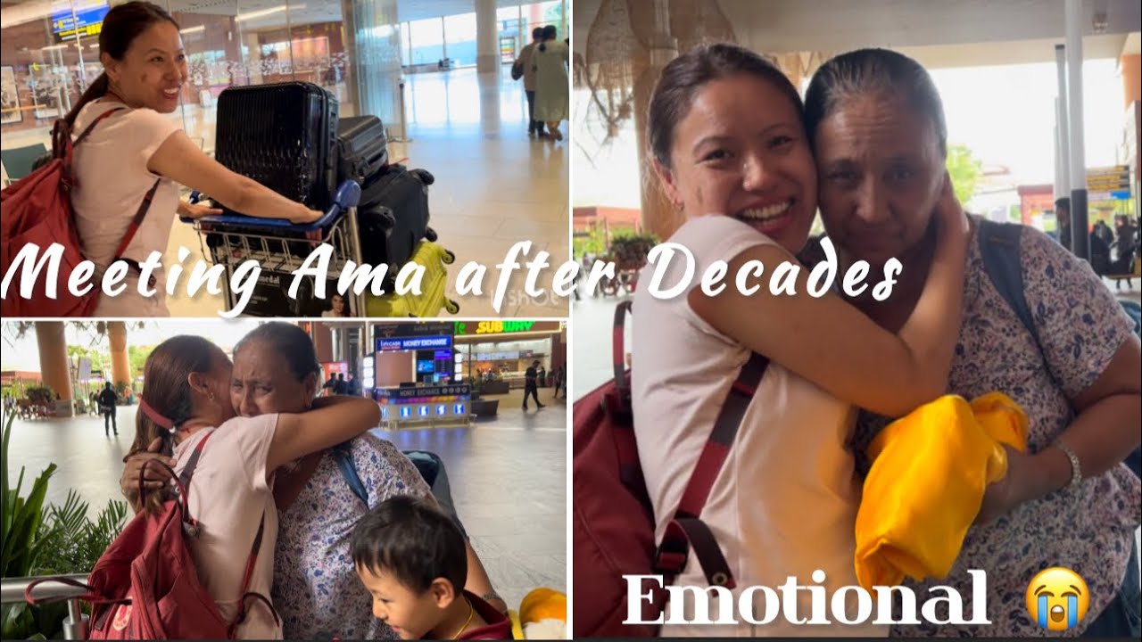 Met ama after decades / Emotional 😭 Excited #tibetanvlogger 