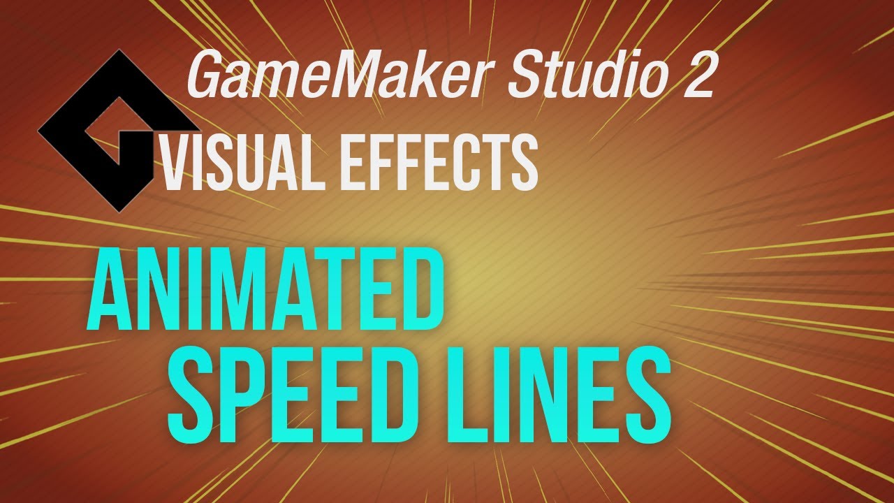 🔴 Скоростные линии [Game Maker Studio 2 | VFX]