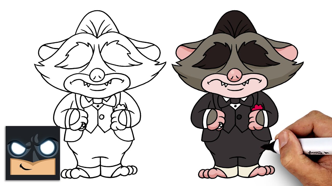 How to Draw Mr.Big | Zootopia