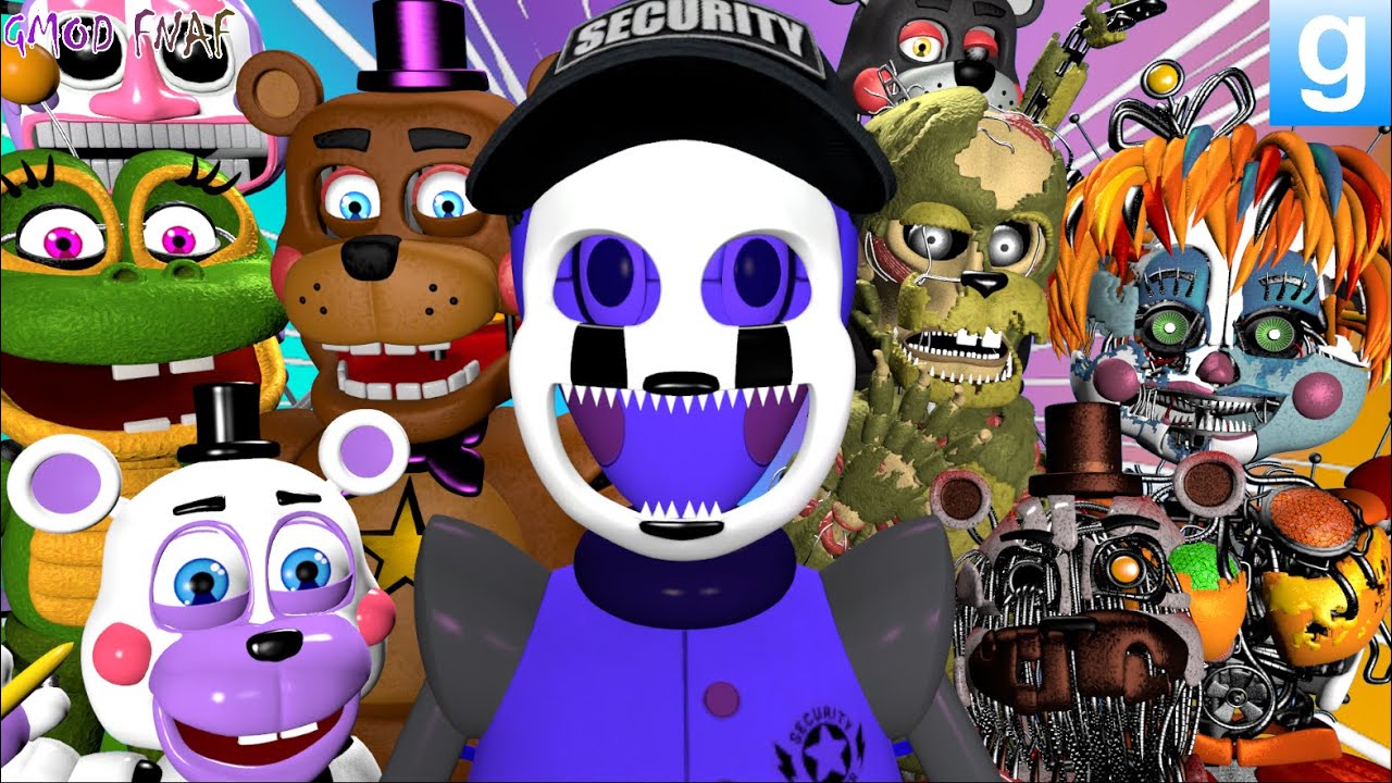GMOD FNAF|Five Nights At Freddy's:Pizzeria Simulator Roleplay!