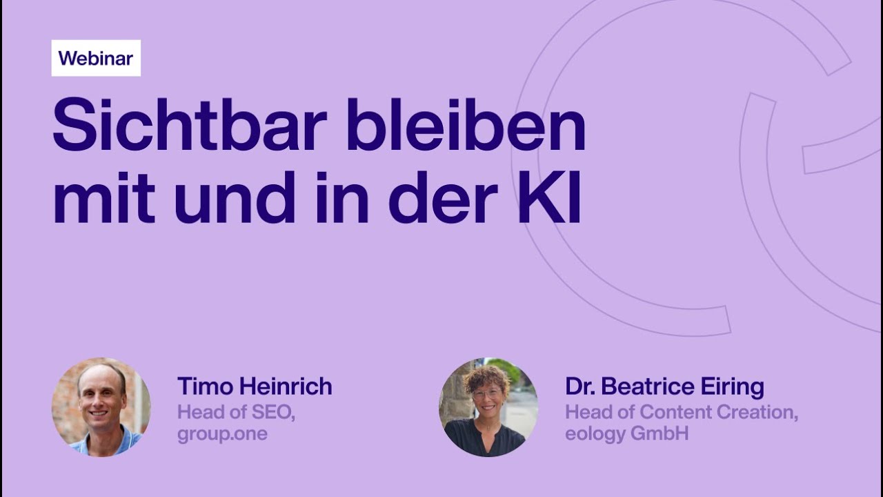 Tipps wie du KI gezielt für deine Content-Strategie einsetzen kannst | Cloud Leaders Webinar