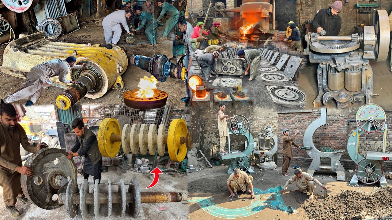 Top 10 Most Amazing Manufacturing Factory Works on YouTube_Incredible Mechanical Repairing Process.
