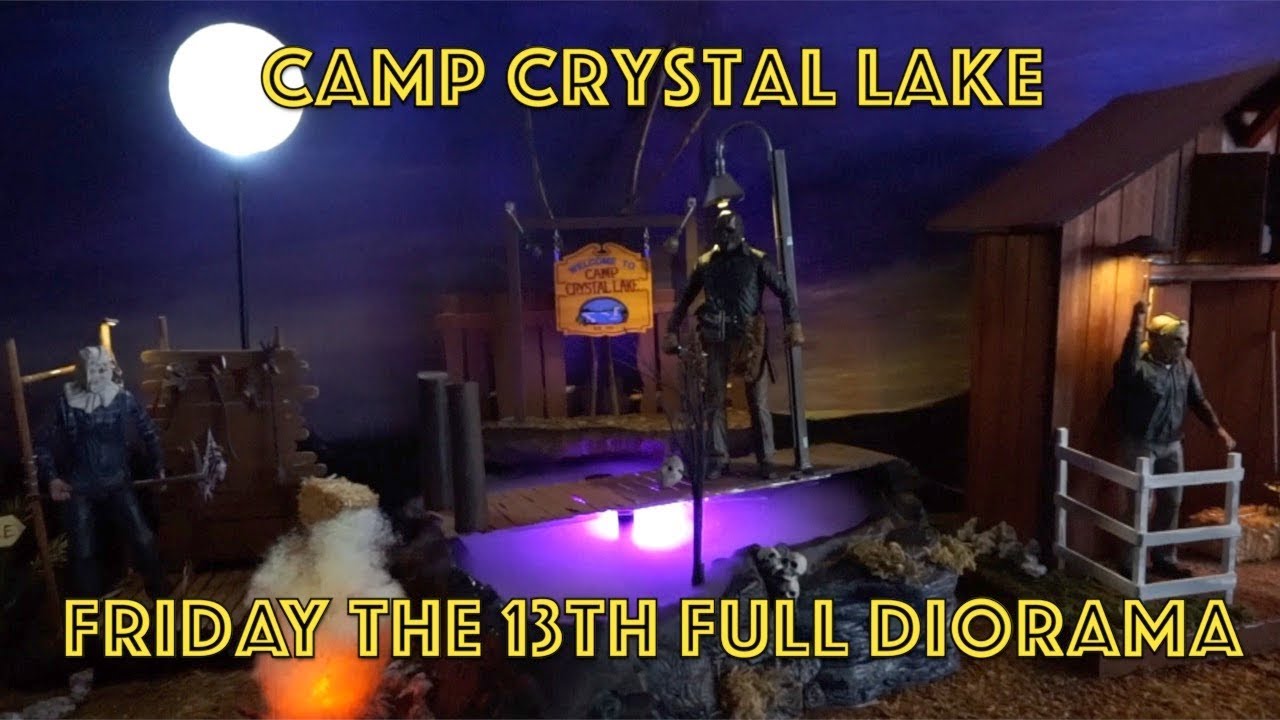 NECA: Camp Crystal Lake FULL DIORAMA: Friday The 13th